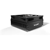 be quiet! Pure Rock Low Profile AMD and Intel CPU Cooler, 100W TDP | 3 High-Performance 6mm Heatpipes, Compact Design for Small Form Factor Systems, Reliable Cooling with Max. 30.6dB(A)