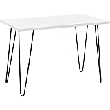 Ameriwood Home 9327015COM Owen Collection Retro Desk, White