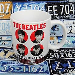Beatles Beatles Rock Band Personality Simple Ceramic Mug - Les Beatles, Paul McCartney, John Lennon, RIngo Starr, George Harrison Beatles Beatles Rock Band Personality Simple Ceramic Mug – Image 2