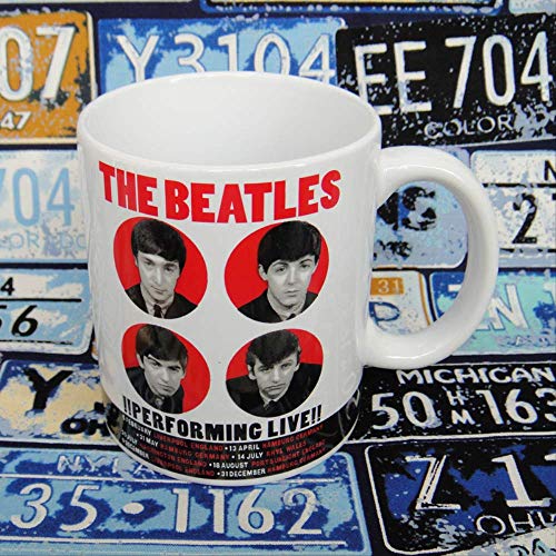 Beatles Beatles Rock Band Personality Simple Ceramic Mug - Les Beatles, Paul McCartney, John Lennon, RIngo Starr, George Harrison Beatles Beatles Rock Band Personality Simple Ceramic Mug – Image 3