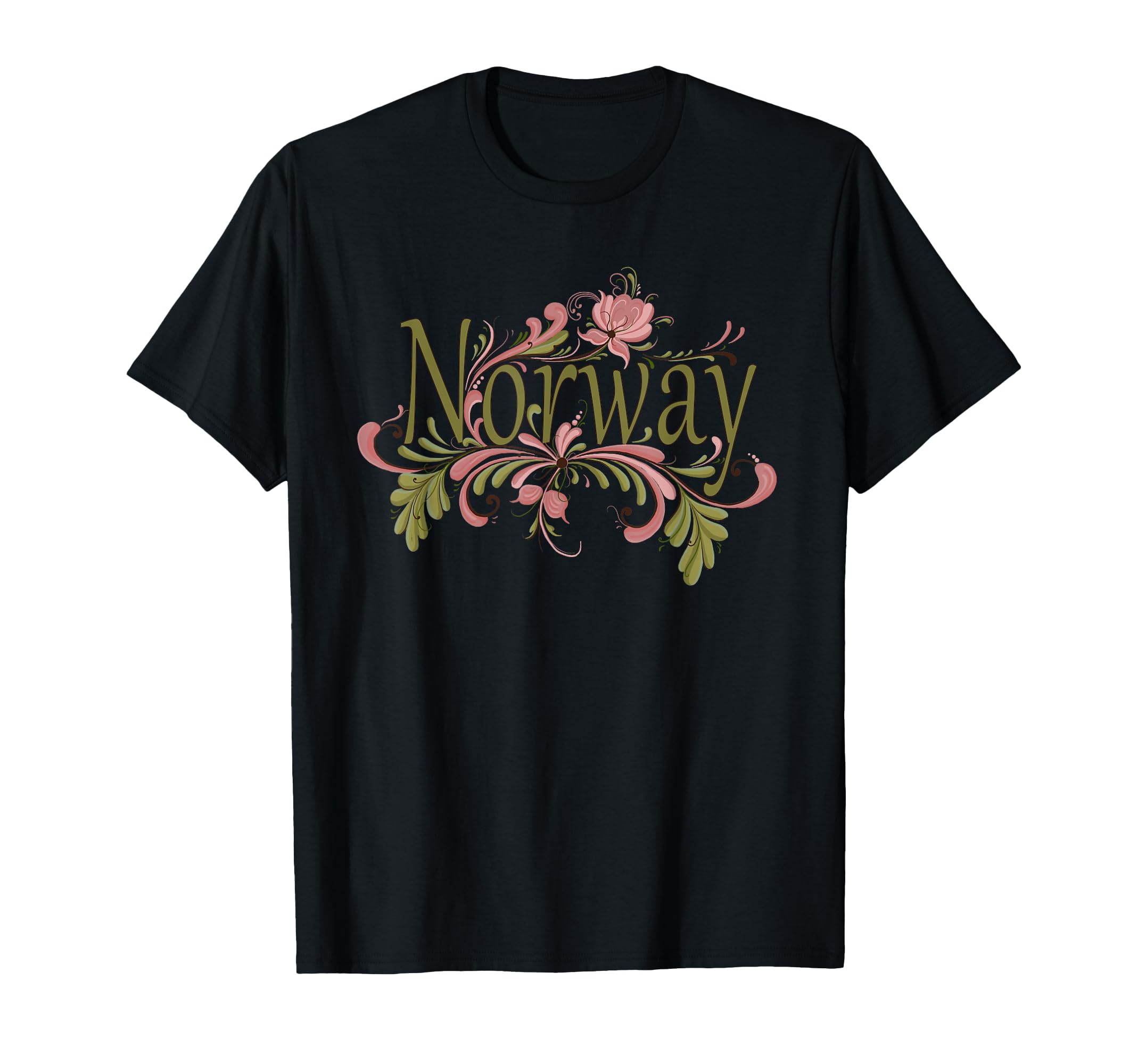 Photo 1 of * blue *
Eventyr Rosemaling Norway Norwegian Tees Norway Rosemaling Norwegian Gift T-Shirt size large