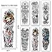Kotbs 24 Sheets Full Arm Temporary Tattoo, Large Arm Sleeve Tattoo Waterproof Temporary Tattoos for Women Men Body Art Tattoo Sticker Fake Tattoo