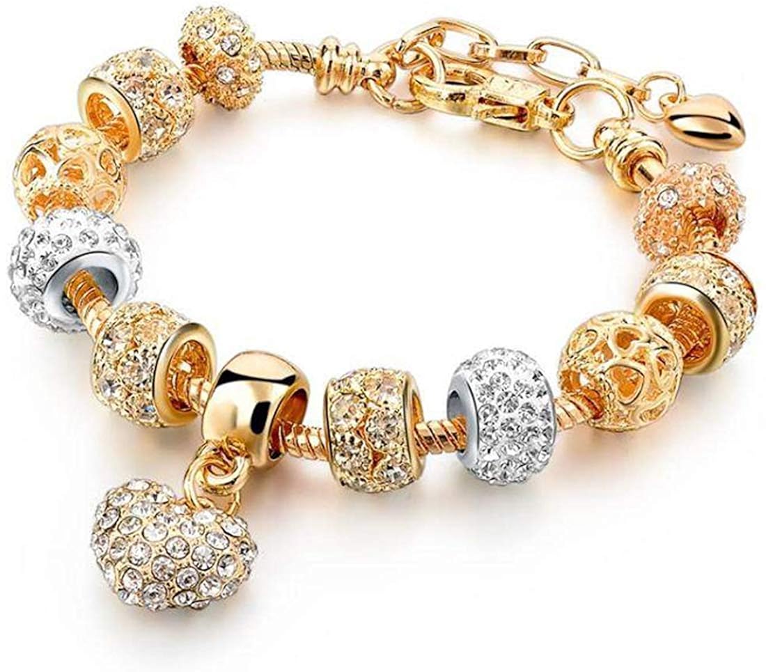 Buy YouBella Jewellery Bracelets for Women Stylish MultiColour Gold