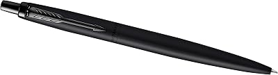 Parker Jotter XL Ballpoint Pen Monochrome Matte Black Medium Point Blue Ink