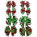 QtGirl Christmas Hair Bows Ribbon Hairbow Alligator Clips for Teenager Kids in