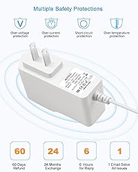 ALITOVE DC 12V Power Supply 12 Volt 1A 12W AC