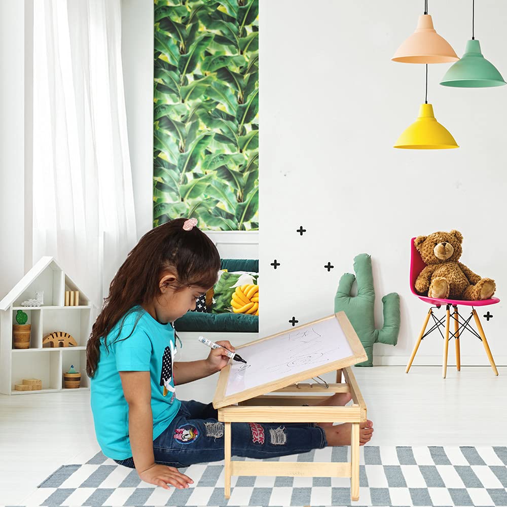 Amazon Brand Eono Portable Foldable Study Table with White Board