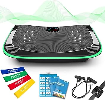 Bluefin Plataforma Vibratoria de Fitness con Triple Motor 4D ...