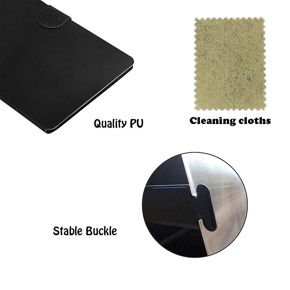 Canyoze Screen Magnifier 3d Smart Mobile Phone Movies Amplifier with Pu Leather Foldable Holder Stand for Any Smartphone iPhone 4 5 6 7 7s Plus, Samsung Galaxy Note 6 5 4 3 Edge All Smart Phones