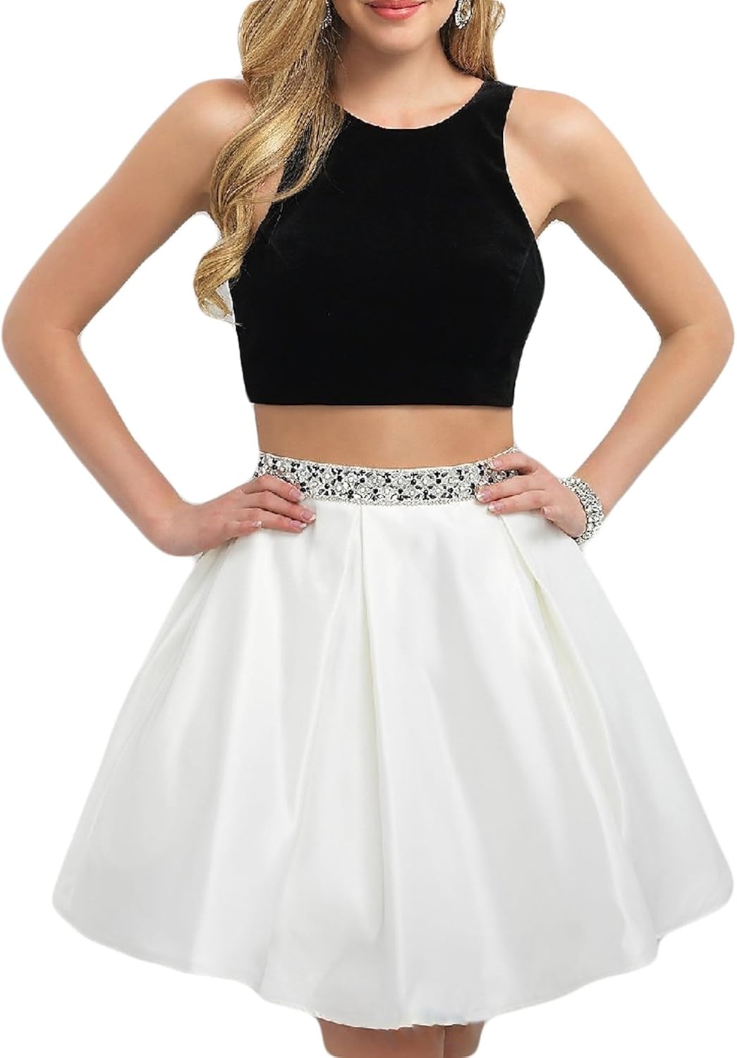 2 piece hoco dresses