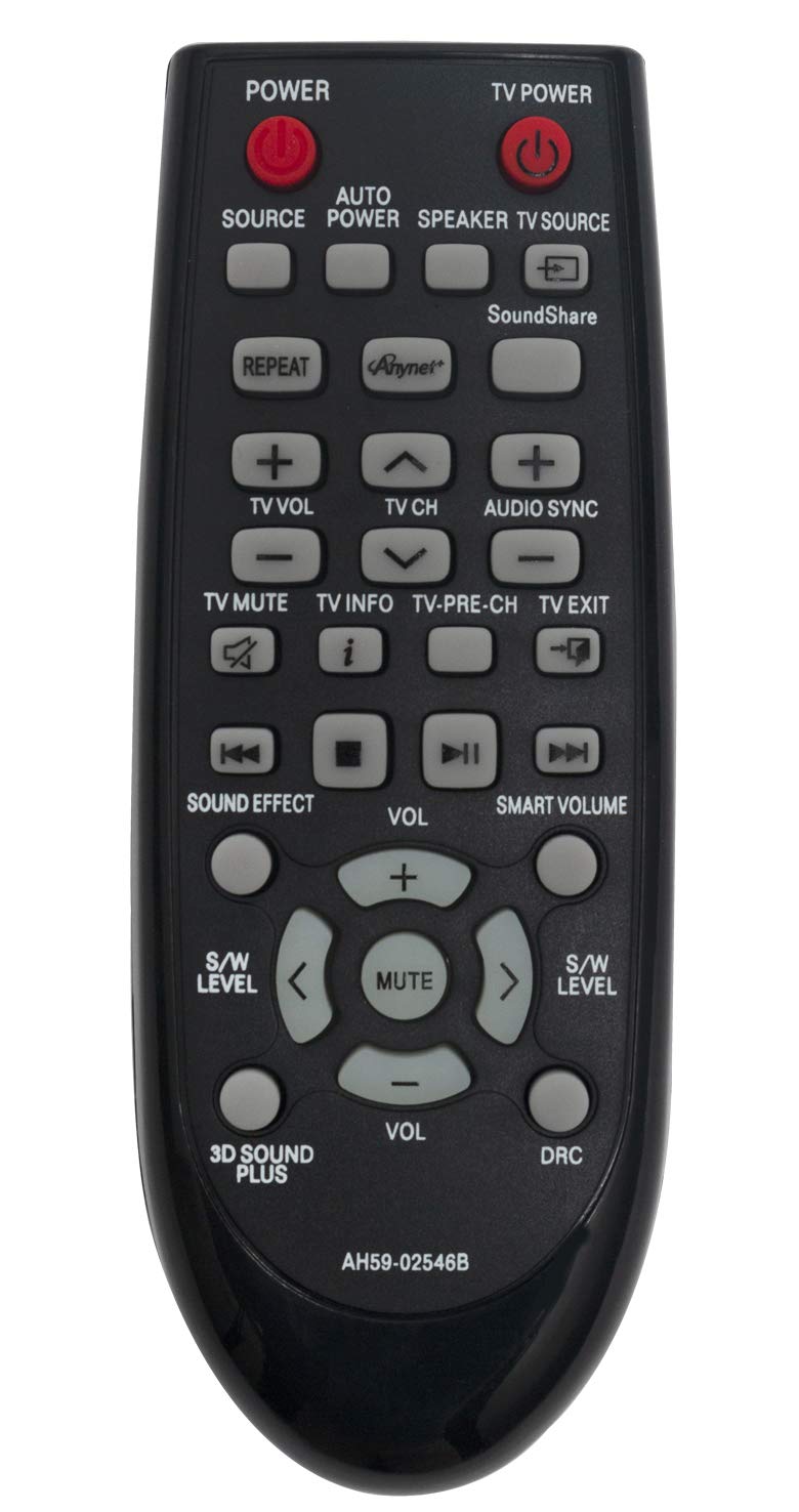 ALLIMITY AH59-02546B Remote Control Replace for Sansung Soundbar System HW-F550 HW-F550/EN HW-F550/ZF HW-F551 HW-F551/EN HW-F551/TK HW-F551/ZF