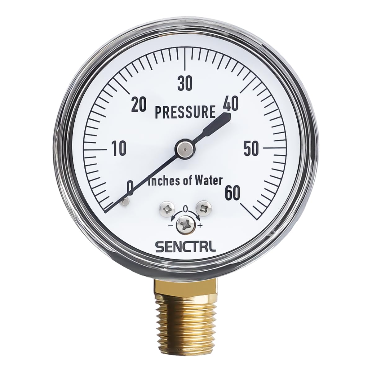 SENCTRL 0-60 Inches of Water Column Gauge, Low