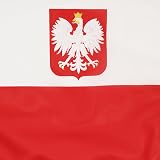 AZ FLAG Poland Civil Ensign Nautical Flag 18x12 in Polyester view 3