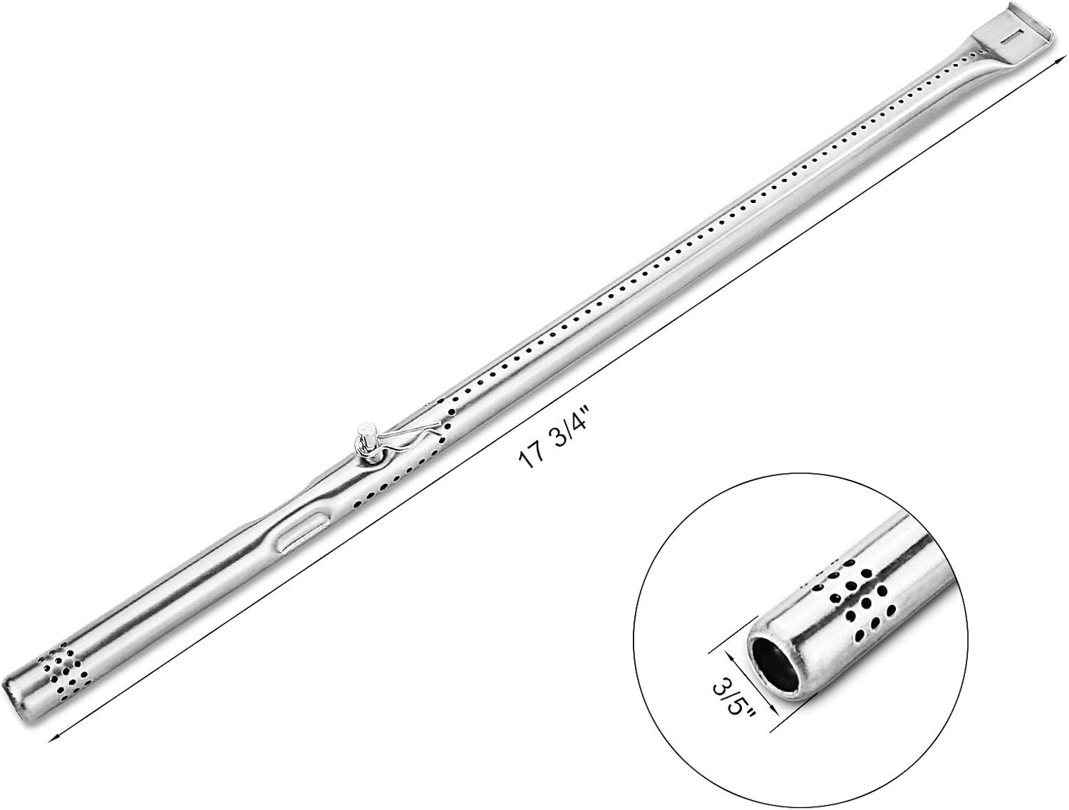 Uniflasy Replacement Parts Kit for Charbroil Performance 5 Burner 463347519, 475 4 Burner 463347017, 463673017, 463376018P2, Heat Plate Tent Shield, Grill Burner Pipe, Adjustable Crossover Tube : Garden & Outdoor