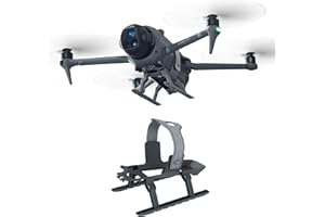 Craznick Mavic 4 Pro Landing Gear - Foldable Landing Legs Quick Release Height Extension Kit for DJI Mavic 4 Pro Drone Accessories