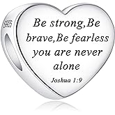 Alstade Bible Family Mom Wife Love Heart Dangle Charm 925 Sterling Silver Charms fits Bracelets and Necklace Pendant Bead Charms Jewelry Present for Women Family Friends