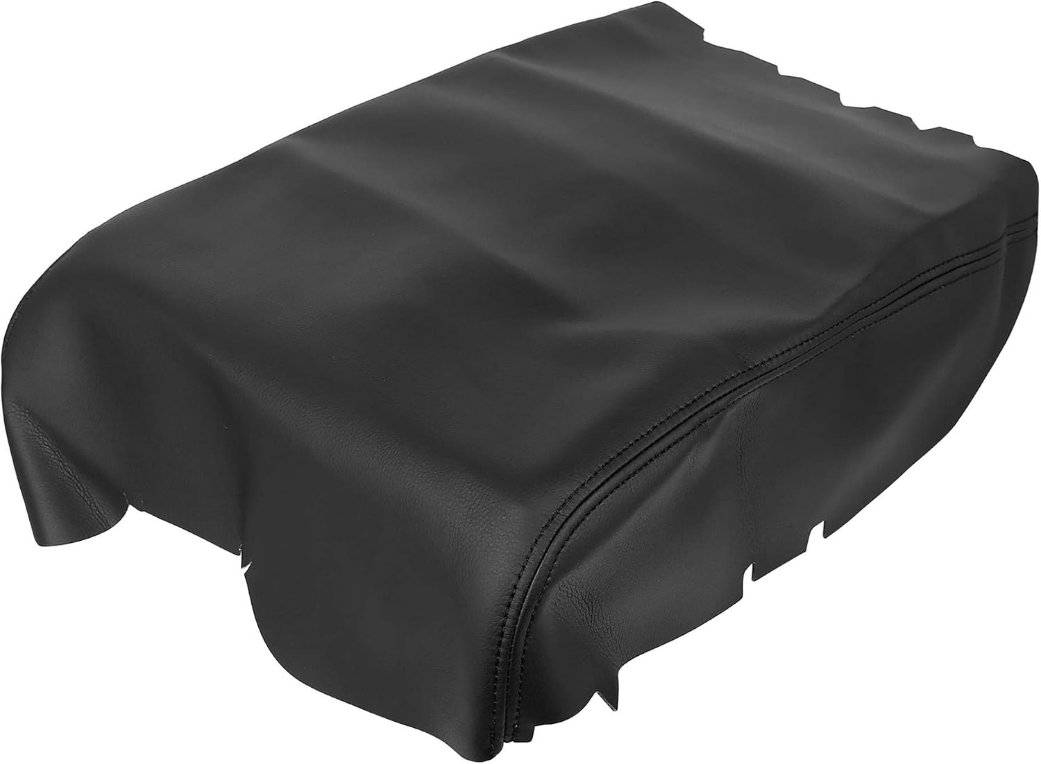 Soillar Microfiber Leather Center Console Lid Cover For 2007-2013 Toyota Tundra & 2008-2015 Sequoia – Black
