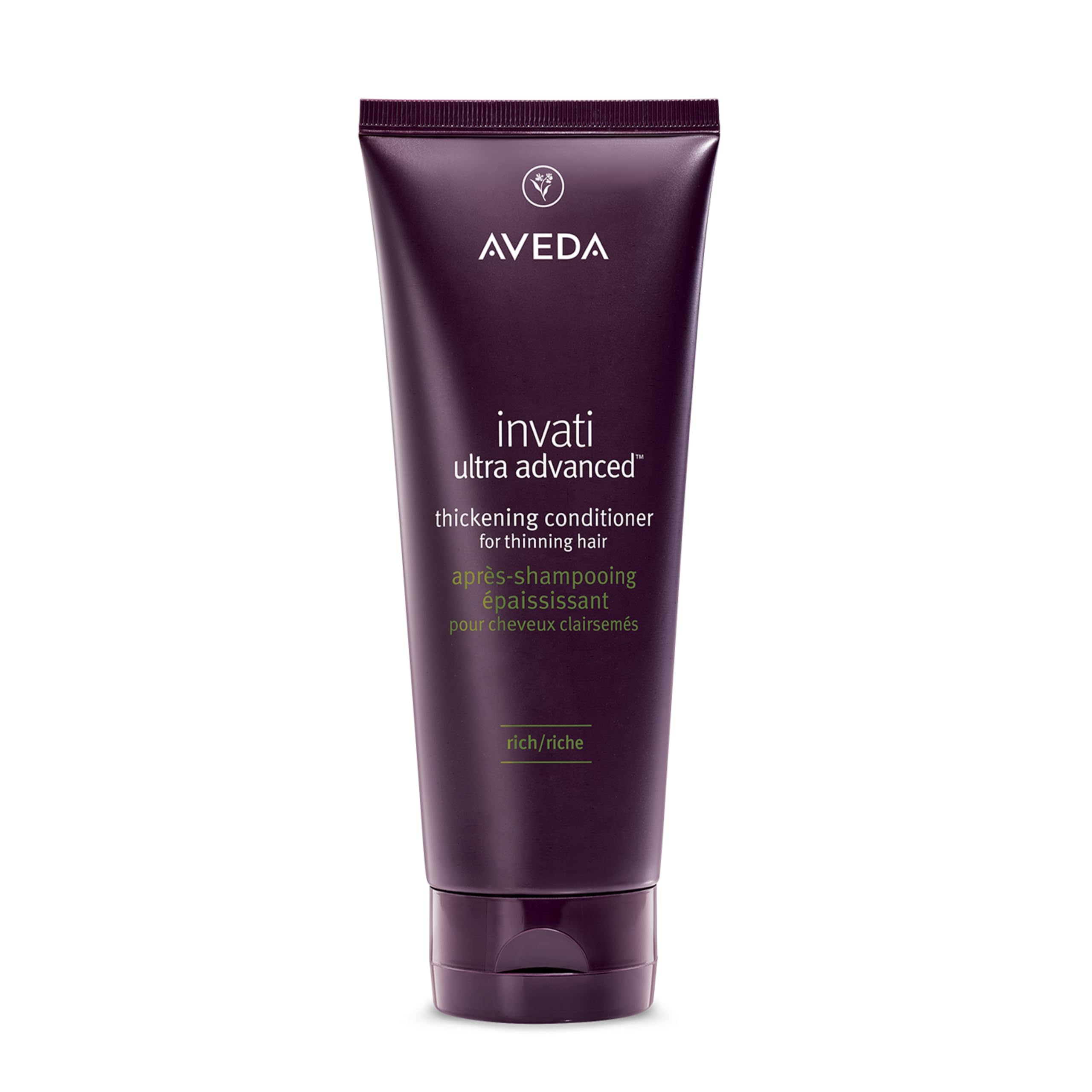 Aveda Invati Ultra Advanced Thickening Conditioner Rich | Step 2 of 4 | Reduces Hair Loss by 77%* | for Medium to Thick Thinning Hair Types | Normal to Oily Scalp | 96% Naturally Derived**, 200ml