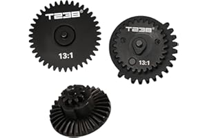 T238- AEG Gear Set Basic Edition V2 V3 Gearbox Upgrade Kit, for M4/AK/MP5/G36/P90 CNC Machined (13:1/16:1/18:1)