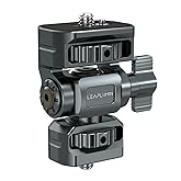 Leaplumin Field Monitor Mount Monitor Holder,1/4" Screw for 5" & 7" Field Monitor Mount Support 360° Swivel &180° Tilt Adjustment,Aluminum Camera Monitor Mount for Camera/Phone Cage
