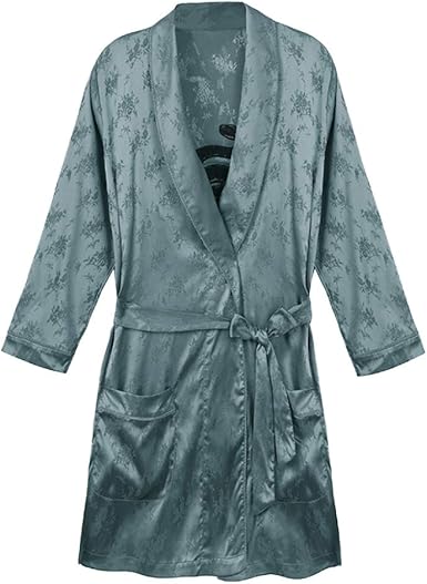 short sleeve summer dressing gown
