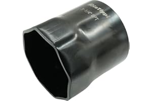 RoloTippi 3-1/4-Inch 8 Point Wheel Bearing Locknut Socket, 3/4-Inch Drive, for Axle Nut Socket, Remove and Install Wheel Bearing Nuts, Carbon Steel, Powder-Coated (3-1/4" 8PT, 3/4" Drive)