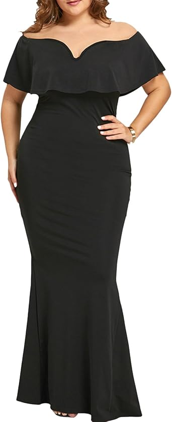 evening dresses for curvy ladies uk