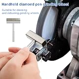 XUKZIMA Diamond Grinding Wheel Dresser Nonslip Handle 45x10mm Head Stone Dresser view 3
