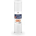 Aquaboon 4.5 x 20 Carbon Block Filter Cartridge Large - 5 Micron Whole House Water Filter Replacement Remove Chlorine Taste Odors Compatible with FC25B, EPM-20BB, CB-BB-20, 155783-43 (1 Pack)