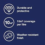 Leyland Granocryl Smooth Masonry Paint Brilliant White 2.5L Exterior Brick view 7