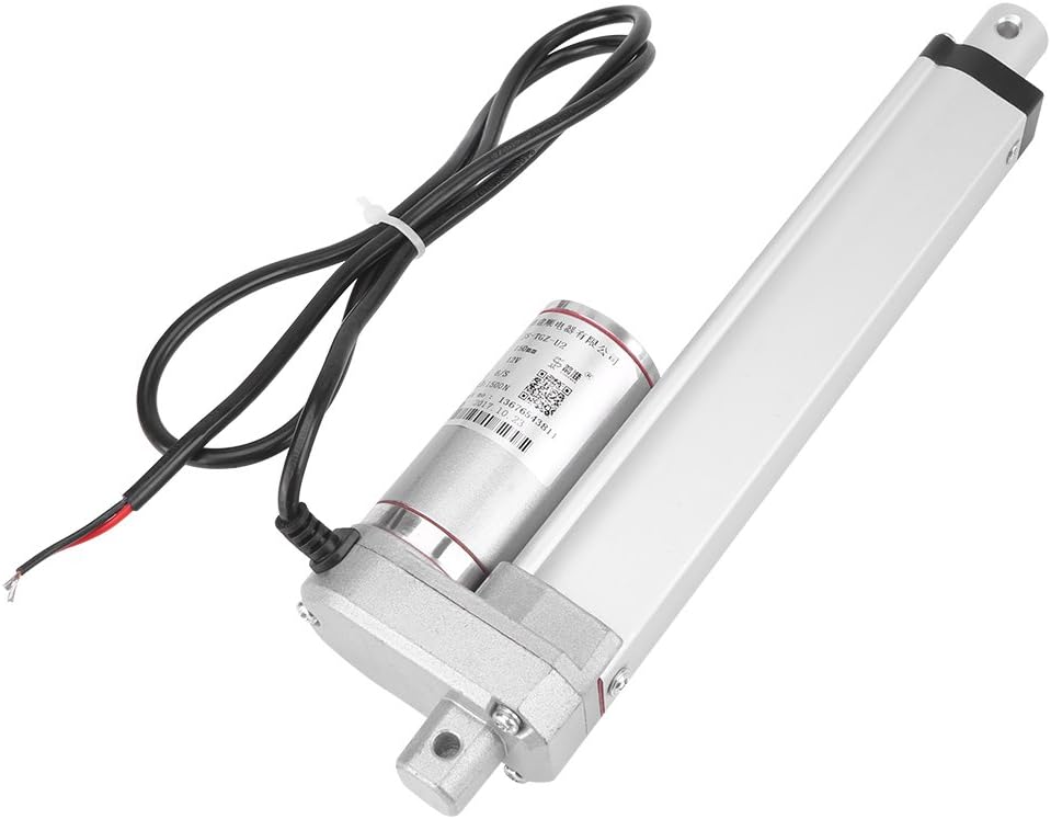 SZMWKJ 18' Linear Actuator | 12V DC, 330lb Max Lift, 5.7mm/s | Heavy Duty 18 Inch Stroke