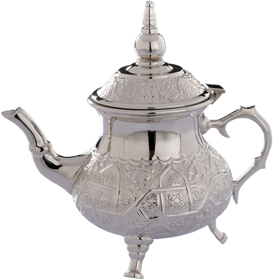 Traditional Moroccan Engraved Teapot - Tea Coffee Serveware