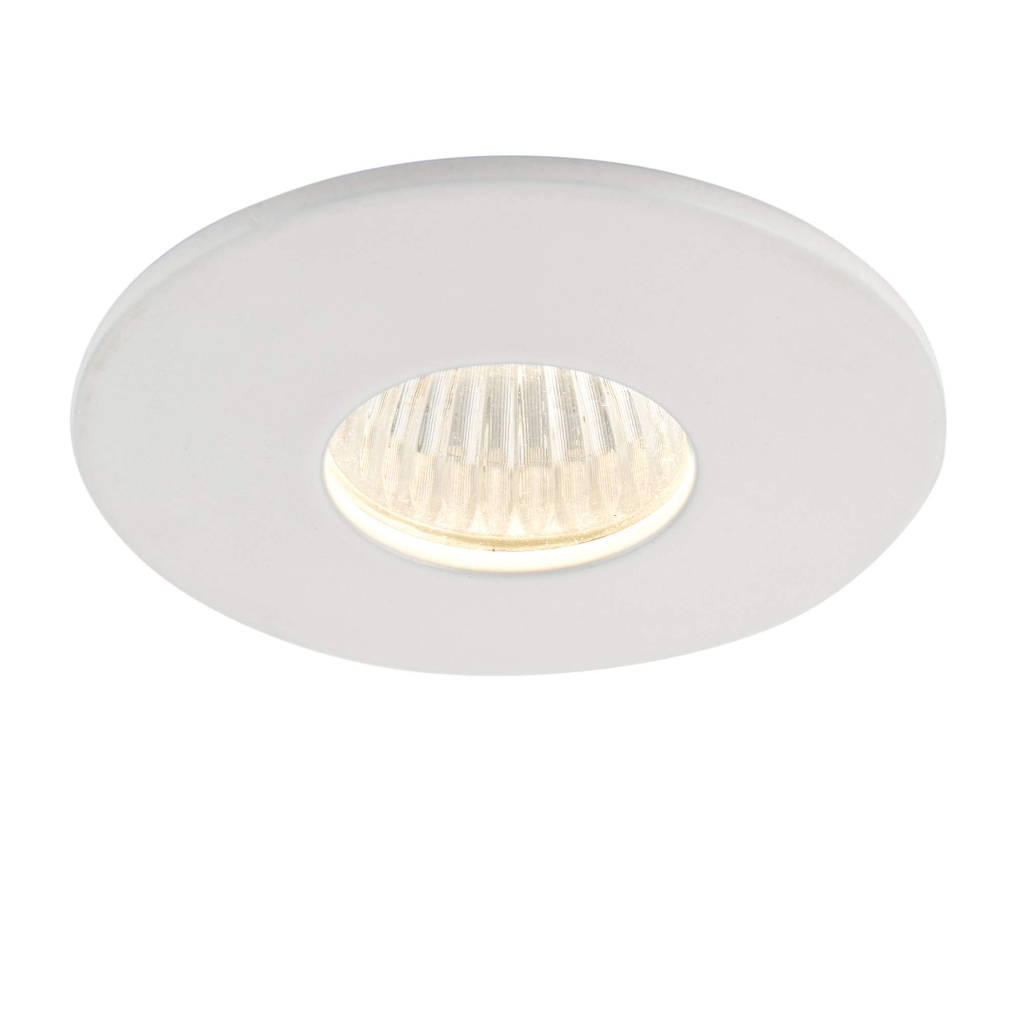 Saxby 91513 Lalo Matt White IP44 Indoor 4W Warm White Micro LED Spotlight