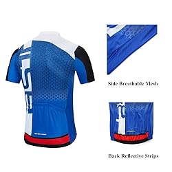 Cycling Jersey Men, Summer Short Sleeved Bike
