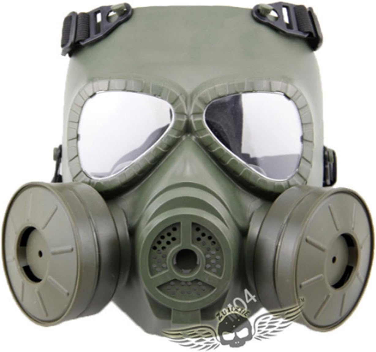 Callabero@ Airsoft Tactical Gun Game Dummy Gas Anti-Fog Gear Protective Mask M04