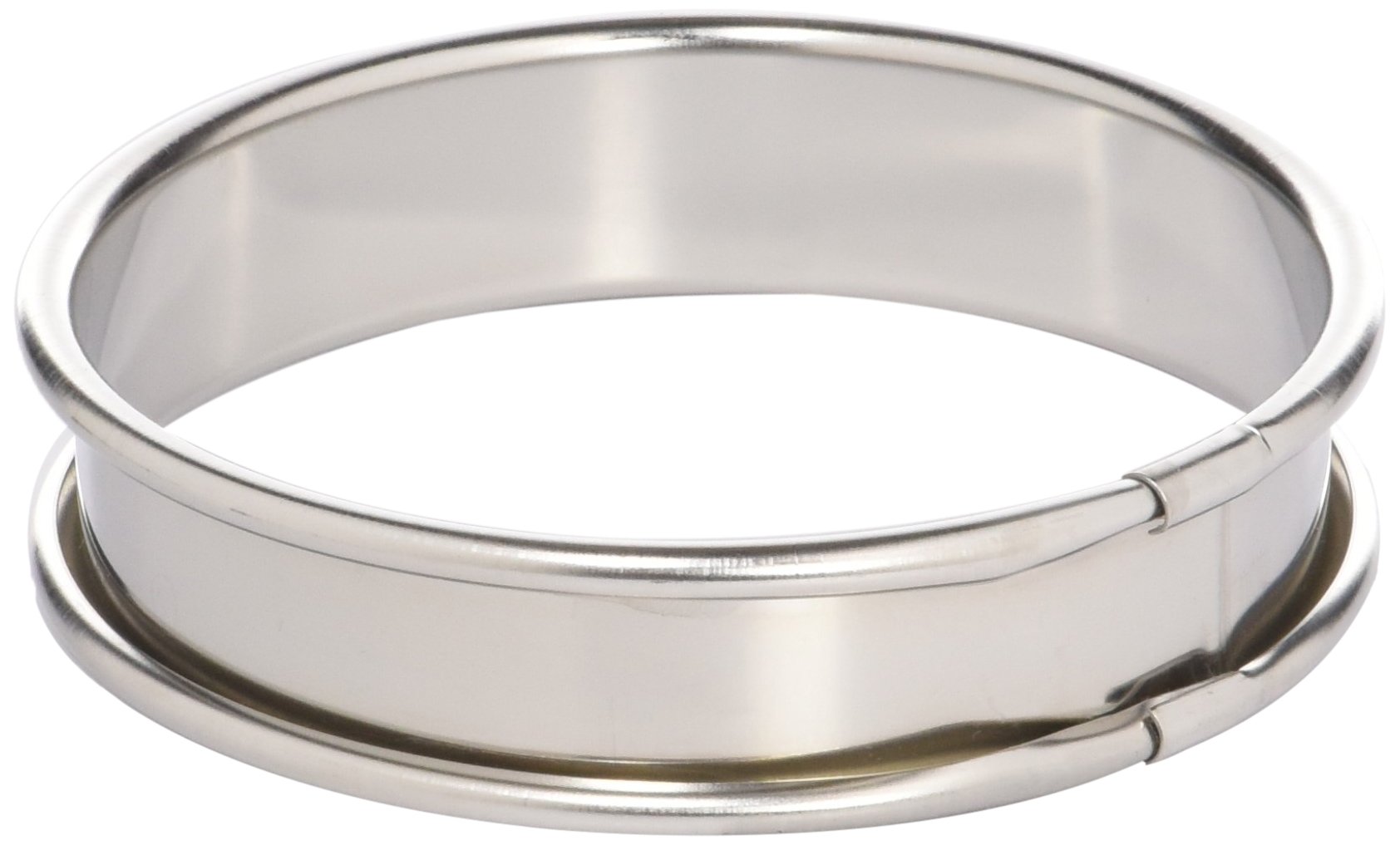 Lacor 68107 18/10 Stainless Steel Tart Ring, 8 x 2.2 cm, Silver — image 1