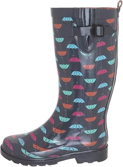 women's rain boots with matching umbrella