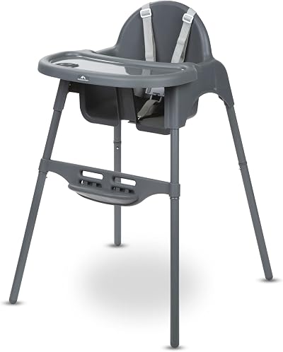 Bebeconfort Meely 2-In-1 High Chair to Toddler Chair Dark Grey 6m-3y