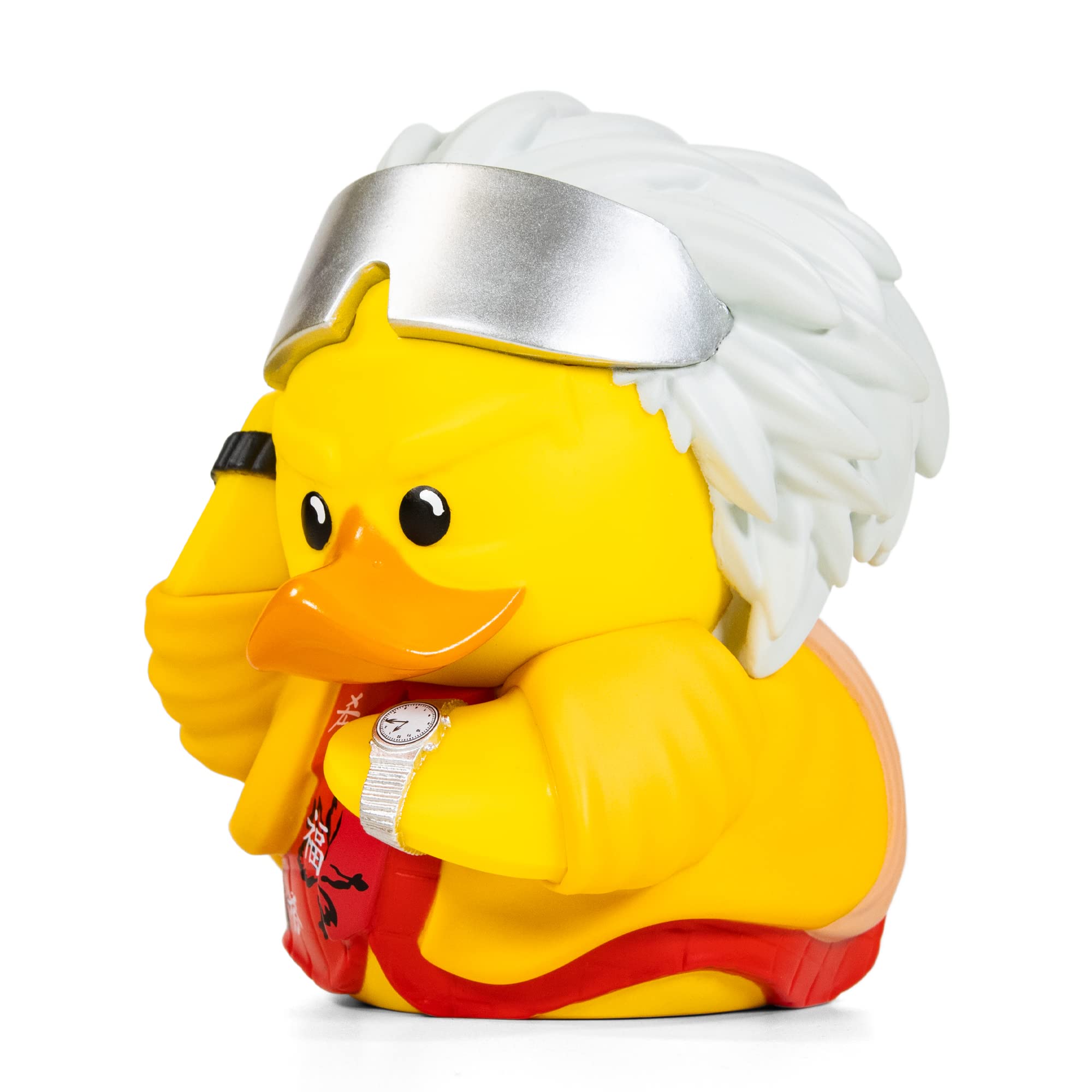 TUBBZ Doc Brown 2015 Collectible Vinyl Rubber Duck Figure – Official Back To The Future Merchandise - Sci-fi TV & Movies