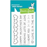 LAWN FAWN Simply Celebrate Hearts Clear Stamps 3"X4"