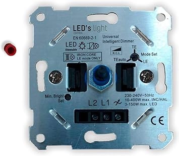 Shada 0190010 Unterputz Dimmer Geeignet Fur Amazon De Elektronik