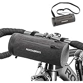 ROCKBROS Bike Handlebar Bag Bike Bag Front Frame Storage Bag Commuter Shoulder Bag Waterproof Large-Capacity Front Pack for Road Bike, MTB Mountain Bike