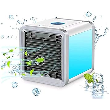 Nevera de aire, 3 en 1, portátil, mini aire acondicionado ...