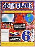 Reminisce Making The Grade 3-Dimensional Sixth Grade Sticker