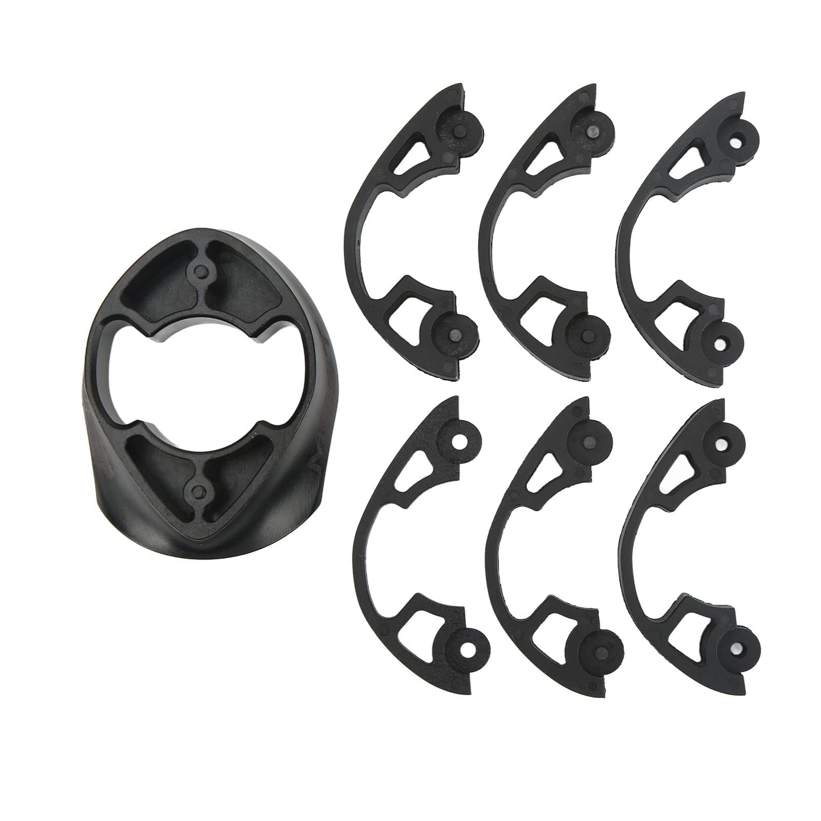 Bicycle Washer, Plastic and Aluminum Alloy Bike Headset Spacer, Compatible with F8, F10, F12 Models, Black, for Cyclists, Commuters, and Fitness Enthusiasts