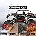 SZJJX 6WD RC Cars, Remote Control Off-Road Climbing Truck, 1/14 Scale High Speed Vehicle, 2.4Ghz Electric Radio Controlled Rock Crawler, All-Terrain RTR Buggy Black
