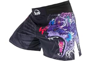 SUOTF MMA Shorts for Men Fight Shorts Men BJJ Boxing Trunks for Men Grappling