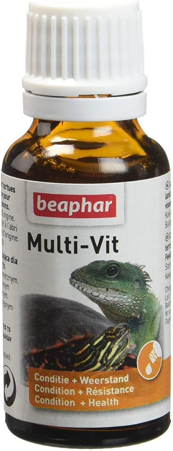 Beaphar MultiVit, vitamines reptiles 20 ml Amazon.fr Animalerie