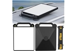 STARGEAR Starlink Mini Magnetic Mount with Protective Silicone Case, 2 in 1 Satellite Dish Mounting Kit & Cover with 200lbs Magnet Bases Handle Shoulder Strap & 1/4"-20 Nuts for RVs Car Boat/Road Trip