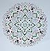 Stencil by The Bodhi Tribe- Mandala Yoga Stencil for DIY Painting Projects
